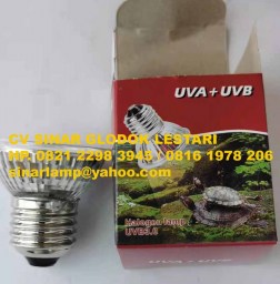 Lampu Ultraviolet UV A + UV B Untuk Reptil dan Tanaman Tumbuhan